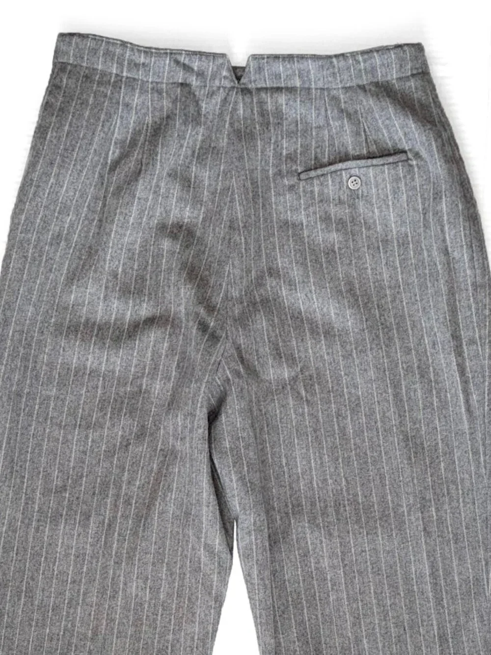 Vintage Liz Claiborne Wool Pinstriped Trousers
